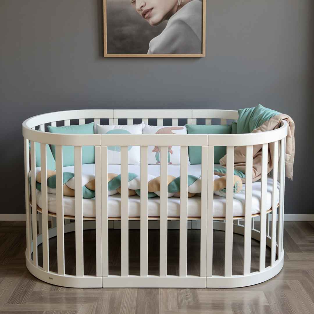 Sada pro přeměnu kolébky Mikko Gekko Kids. Bíla