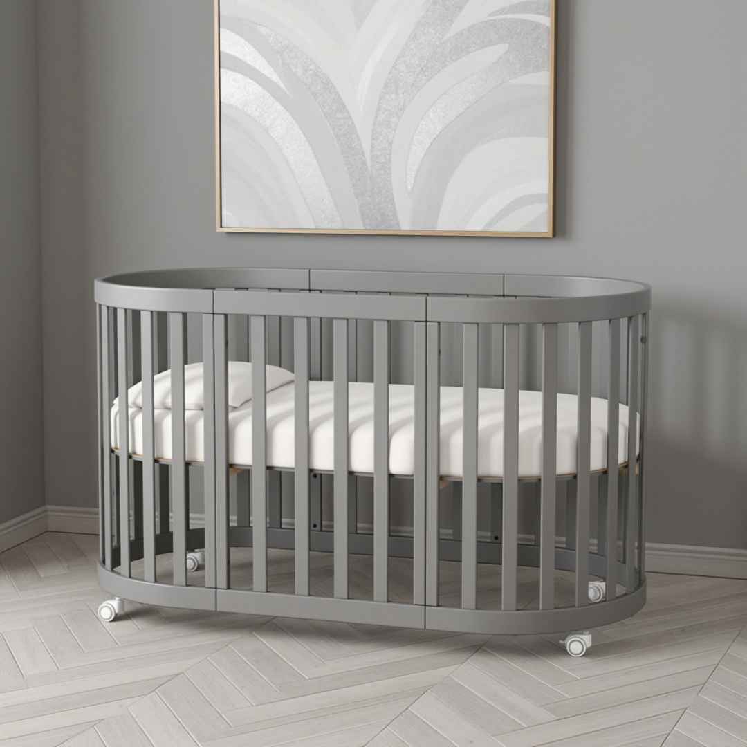 Sada pro přeměnu kolébky Mikko Gekko Kids. Grafitová.