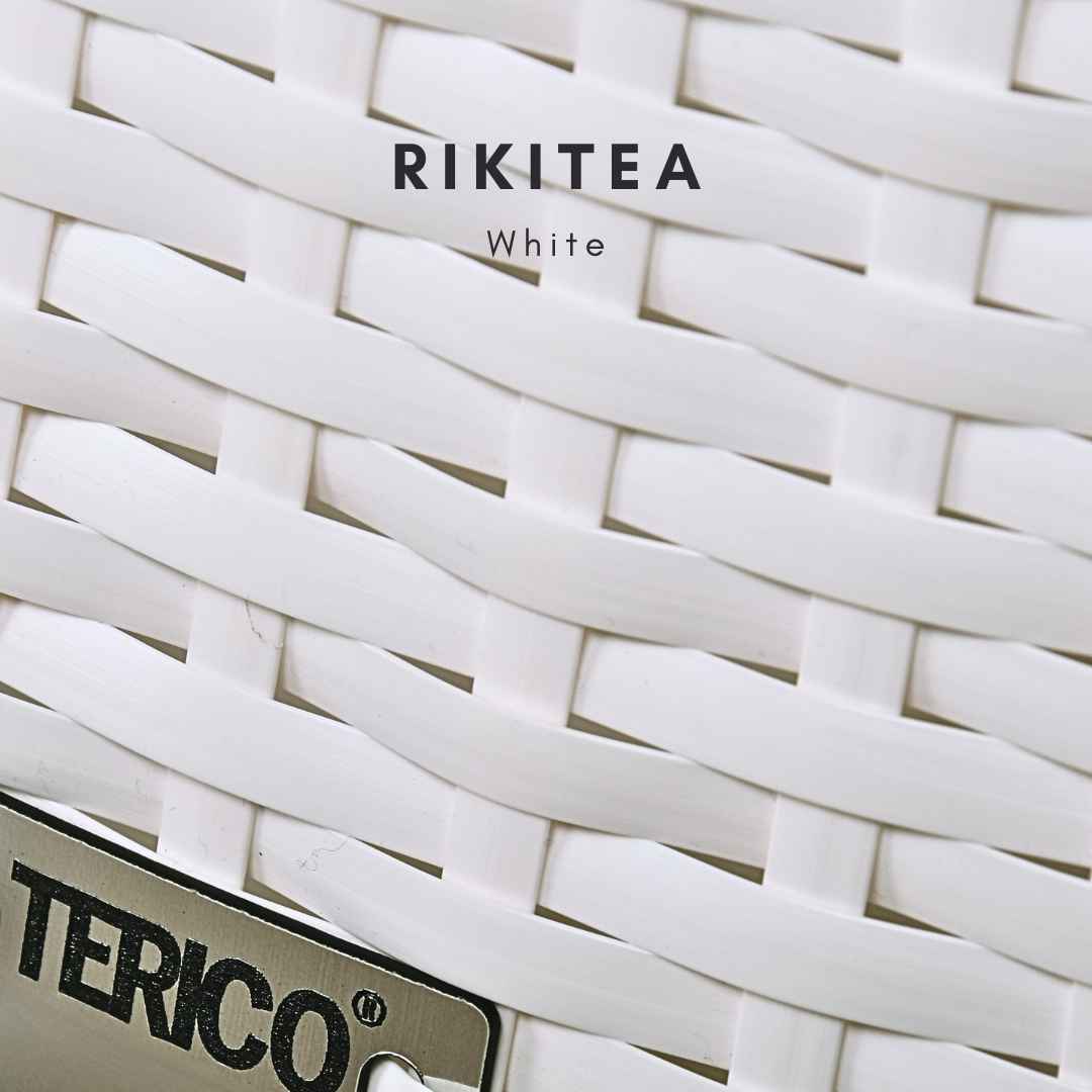 Zahradní křeslo RIKITEA Terico. Bílé