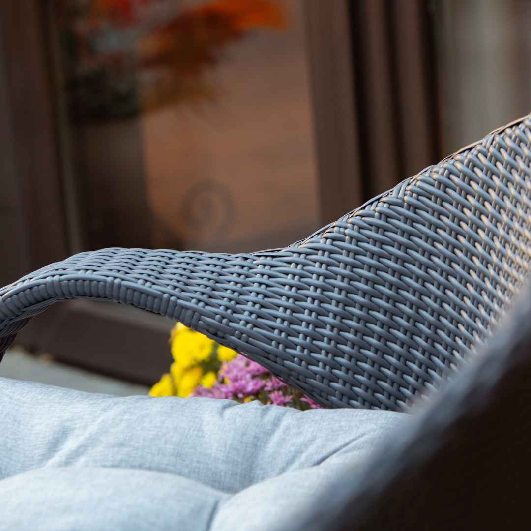 Ratanová pohovka FLORENCE Terico. Grafitové