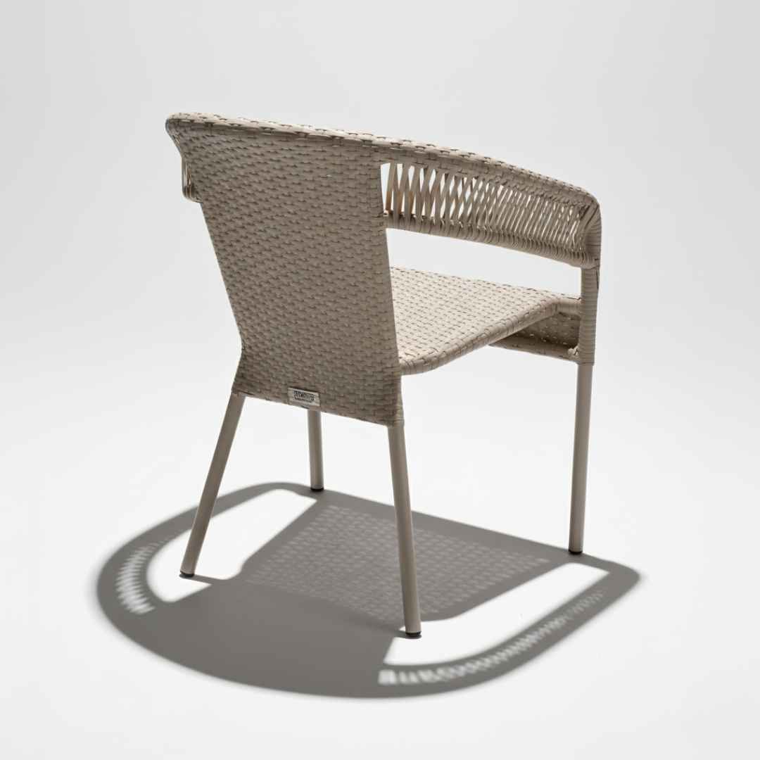 Ratanová židle VERONA Terico. Olivová barva