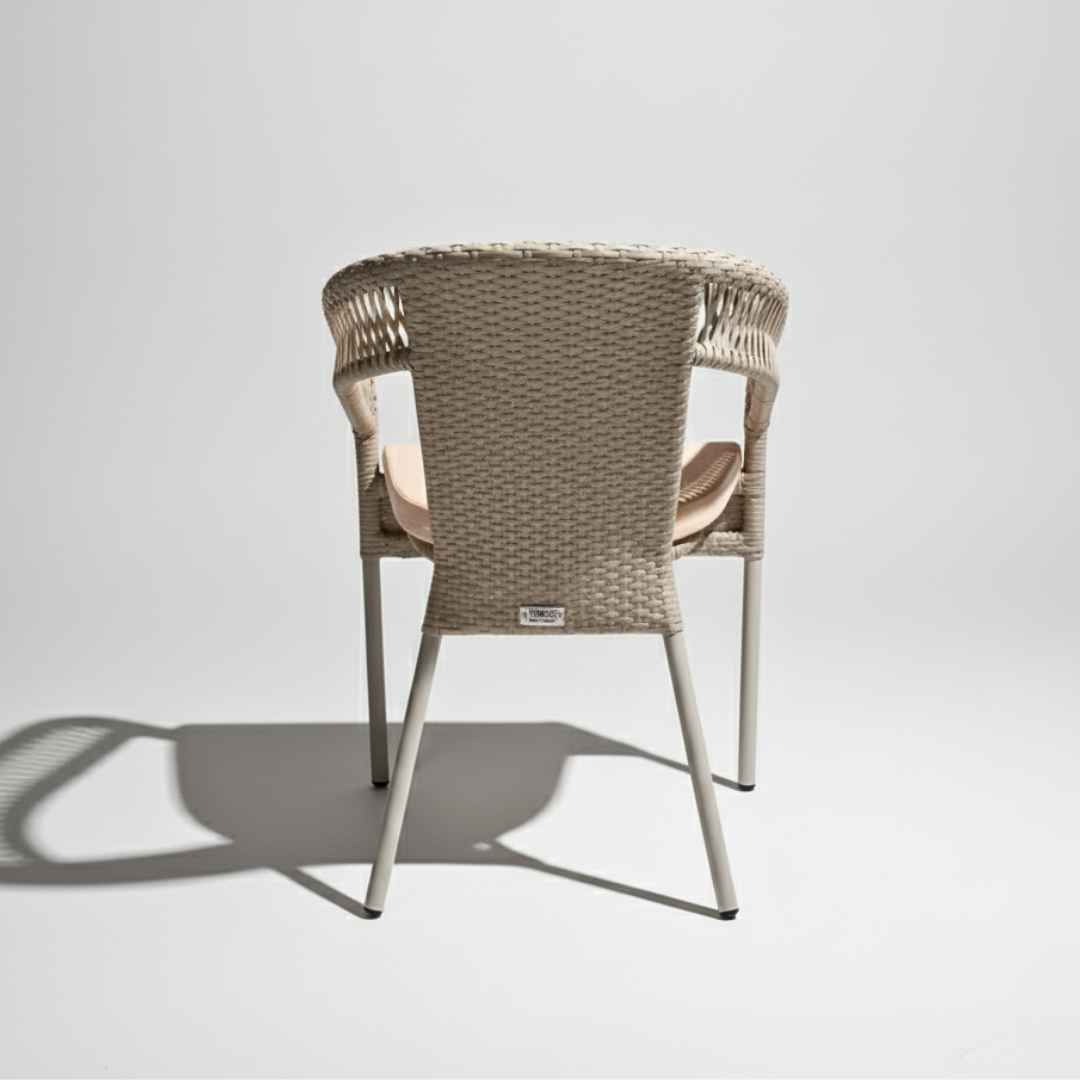 Ratanová židle VERONA Terico. Olivová barva