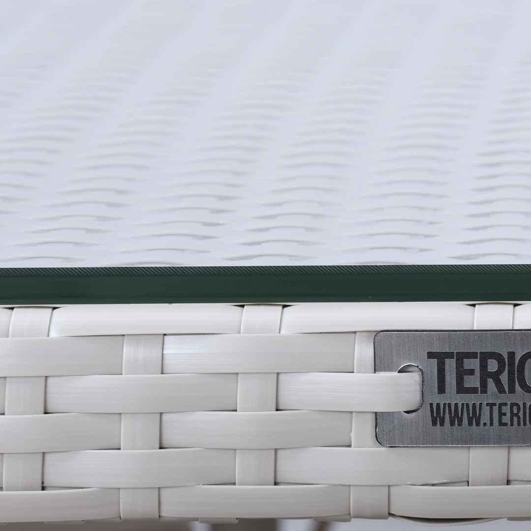 Ratanový stůl VERONA Terico. Olivová barva