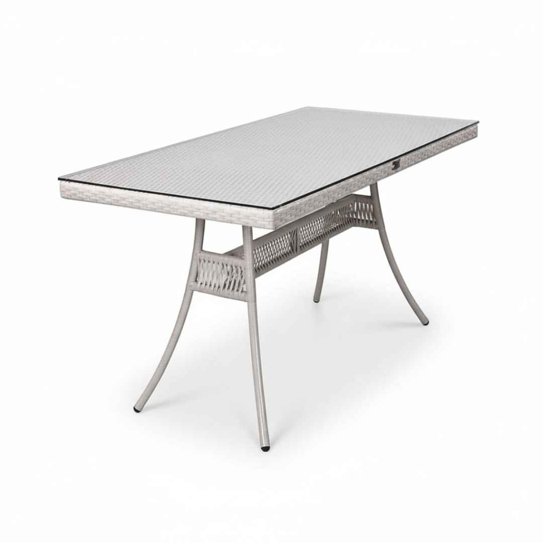 Ratanový stůl VERONA Terico. Olivová barva