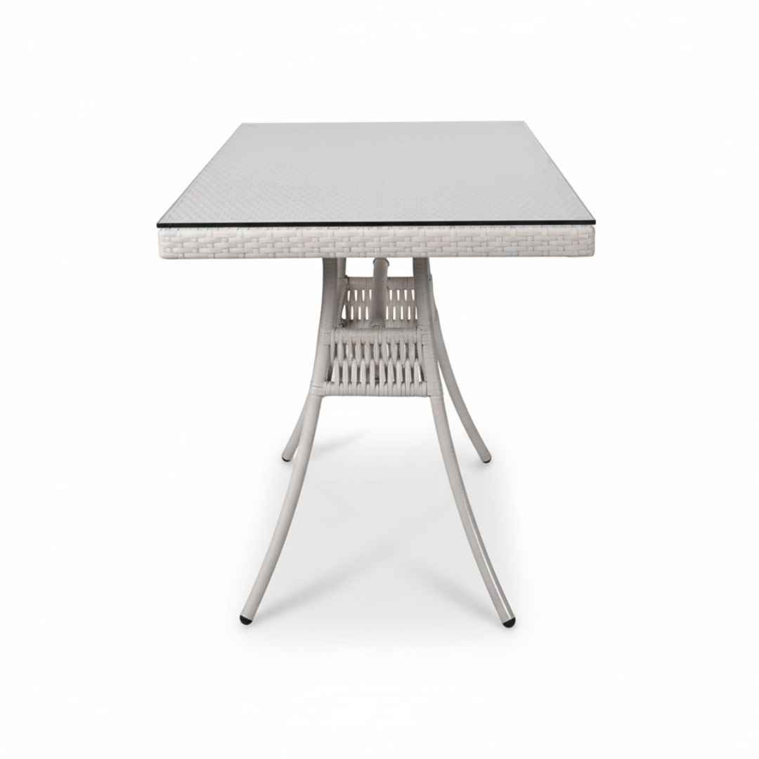 Ratanový stůl VERONA Terico. Olivová barva