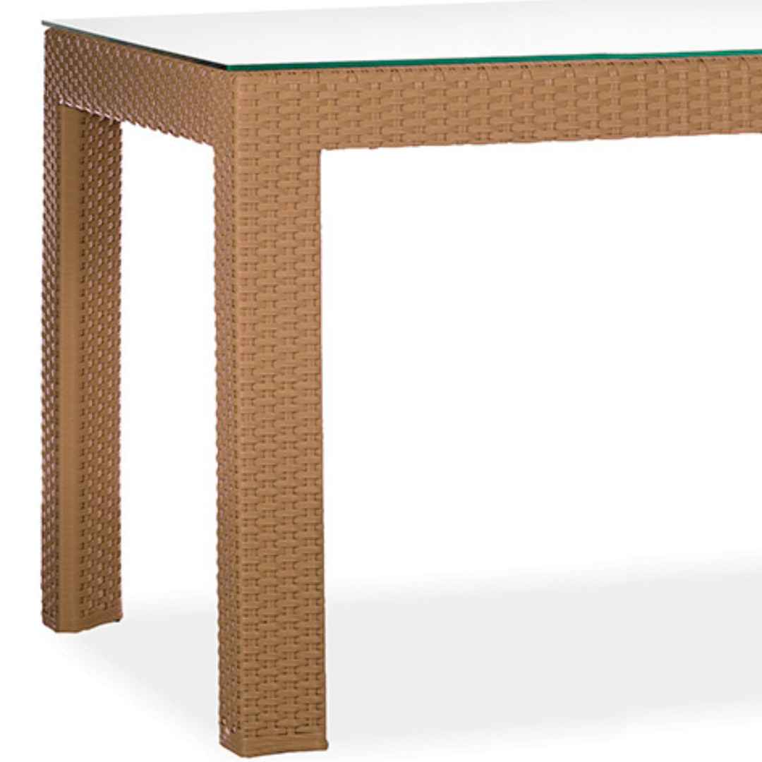 Ratanový stůl EGIPTUS Terico 160x90x75cm. Bezová barva