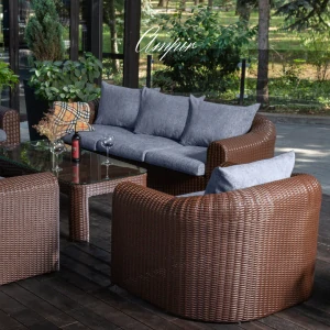 Velká hybridní sestava pro odpočinek AMPIR LOUNGE Terico. Skládá se z 5 kusů. Klikněte pro zobrazení podrobných informací.