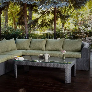 Velká modulární hybridní sestava pro odpočinek AMPIR LOUNGE MODULAR Terico. Skládá se ze 4 kusů. Klikněte pro zobrazení podrobných informací.