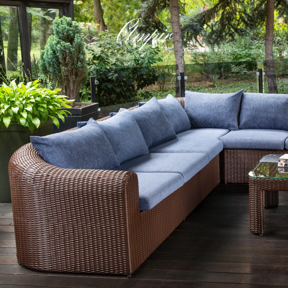 Velká modulární hybridní sestava pro odpočinek AMPIR LOUNGE MODULAR Terico. Skládá se ze 4 kusů. Klikněte pro zobrazení podrobných informací.