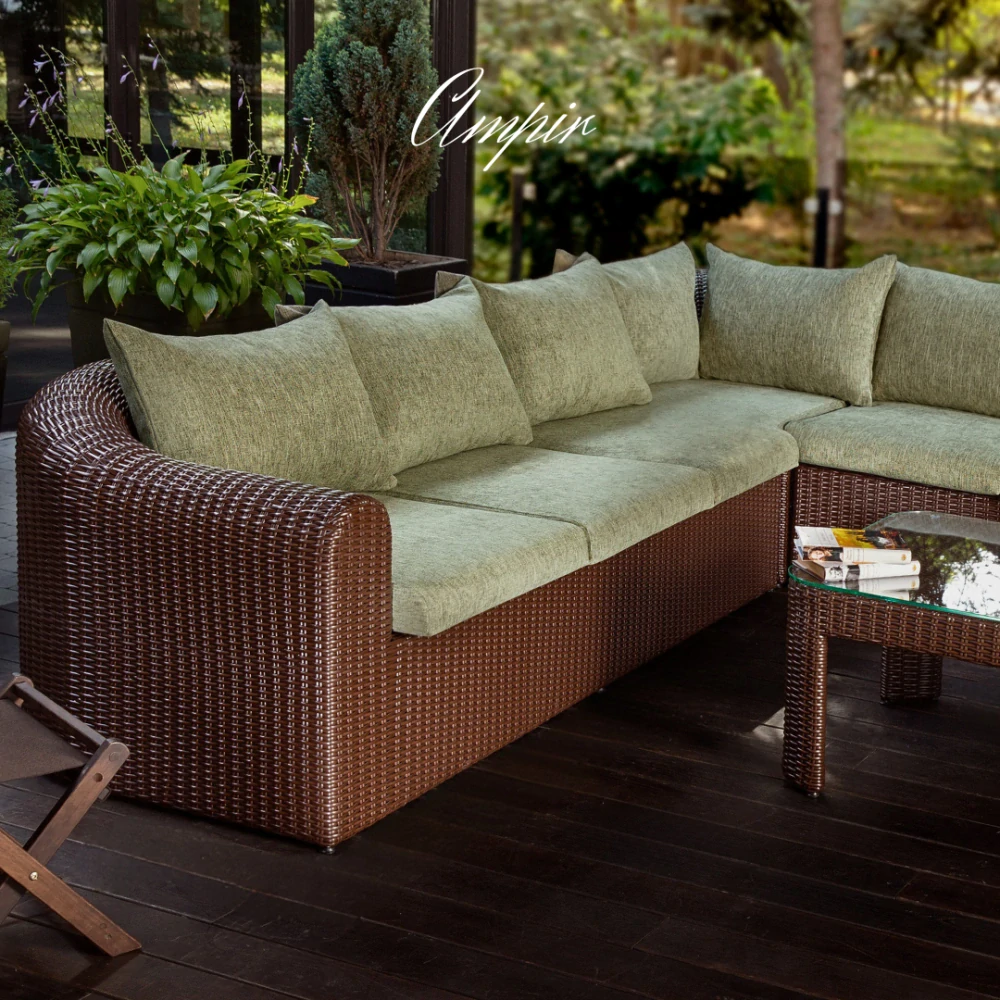 Velká modulární hybridní sestava pro odpočinek AMPIR LOUNGE MODULAR Terico. Skládá se ze 4 kusů. Klikněte pro zobrazení podrobných informací.