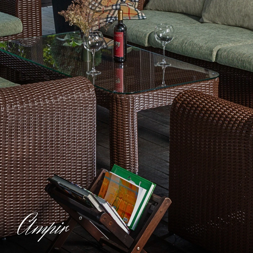 Velká hybridní sestava pro odpočinek AMPIR LOUNGE Terico. Skládá se z 5 kusů. Klikněte pro zobrazení podrobných informací.