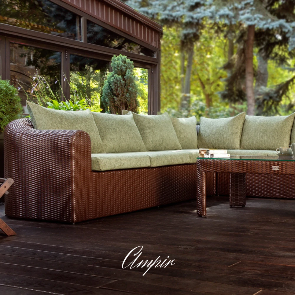 Velká modulární hybridní sestava pro odpočinek AMPIR LOUNGE MODULAR Terico. Skládá se ze 4 kusů. Klikněte pro zobrazení podrobných informací.